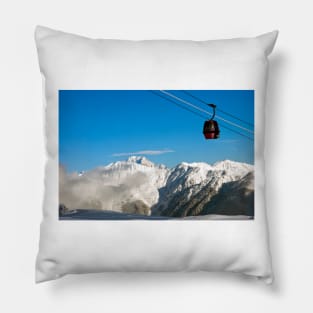 Courchevel 1850 3 Valleys Mont Blanc Alps France Pillow