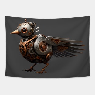 Steampunk Bird Tapestry