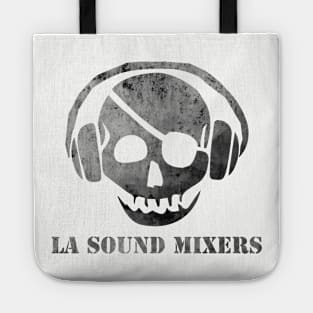 Crew Neck Distressed Skully Front & Back Tote