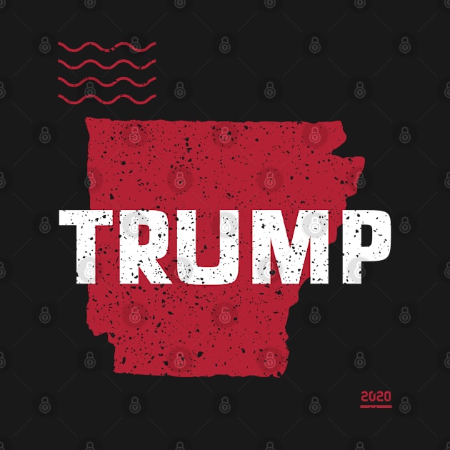 Trump Arkansas 2020 - Red Wave, Red State by Family Heritage Gifts