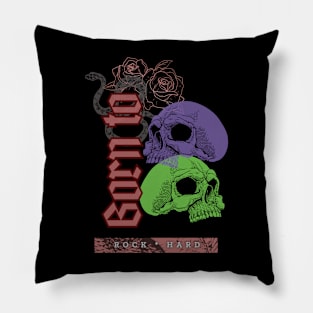 Born to Rock Hard Pillow