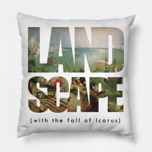 Landscape with the Fall of Icarus Pillow