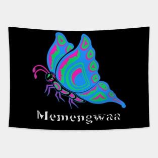 Memengwaa (Butterfly) Polysexual Pride Tapestry