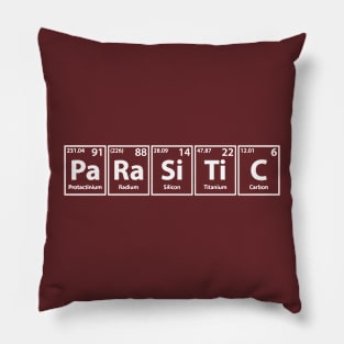 Parasitic (Pa-Ra-Si-Ti-C) Periodic Elements Spelling Pillow