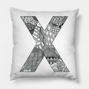 Zentangle X Pillow