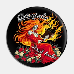 Hot Girls Read Books Pin