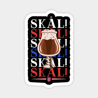 Skal - Norway toast Magnet