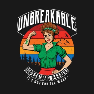 Unbreakable Leukemia Warrior T-Shirt