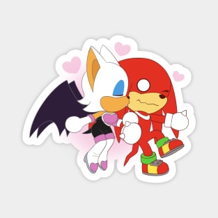 Chibi Knuxouge Magnet