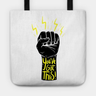 you've got this light color Tote