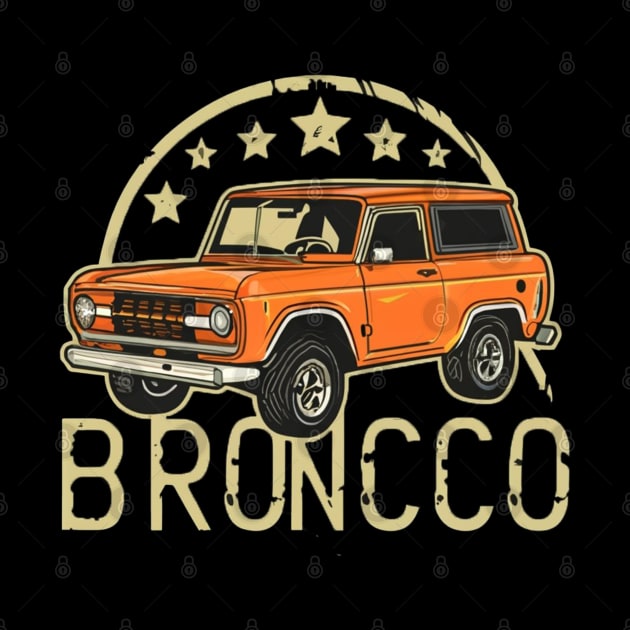 Retro 1987-1991 Ford Bronco w/Tires by Aldrvnd