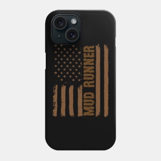 USA Flag Mud Runner Phone Case