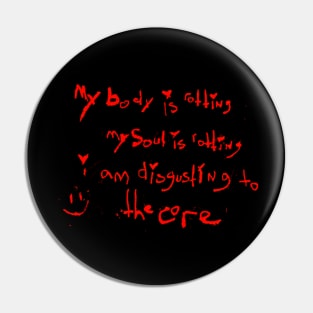 death metal lyric Pin