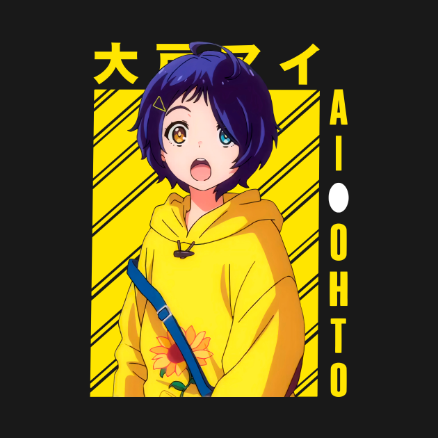 Wonder Egg Priority, Ai Ohto - Wonder Egg Priority - Crewneck Sweatshirt | TeePublic