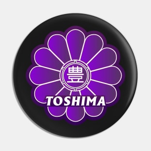Toshima Ward of Tokyo Japanese Symbol Pin