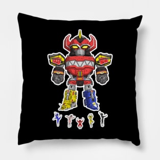 megazord ballet Pillow