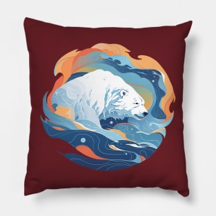 polar bear Pillow