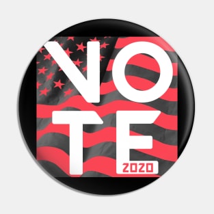 Vote T-shirt Pin