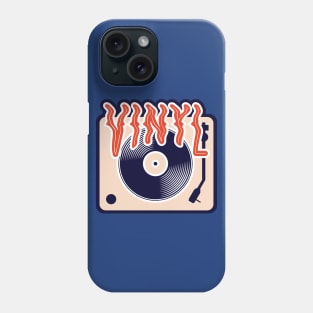 Vinyl Record Retro Old School Turntable Music Lover Phone Case