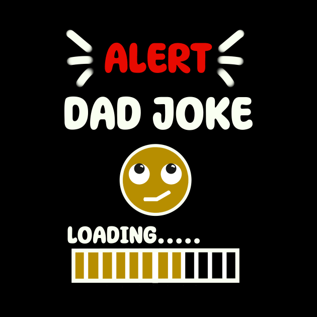 Dad joke loading black by Gingerbrunette