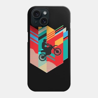 Cool Vintage Motocross Design Phone Case