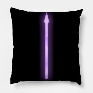 Spiritual Weapon (Purple Spear) Pillow