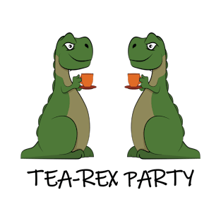 Tea-Rex Party T-Shirt