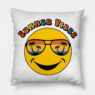 Happy Summer Vibes Pillow