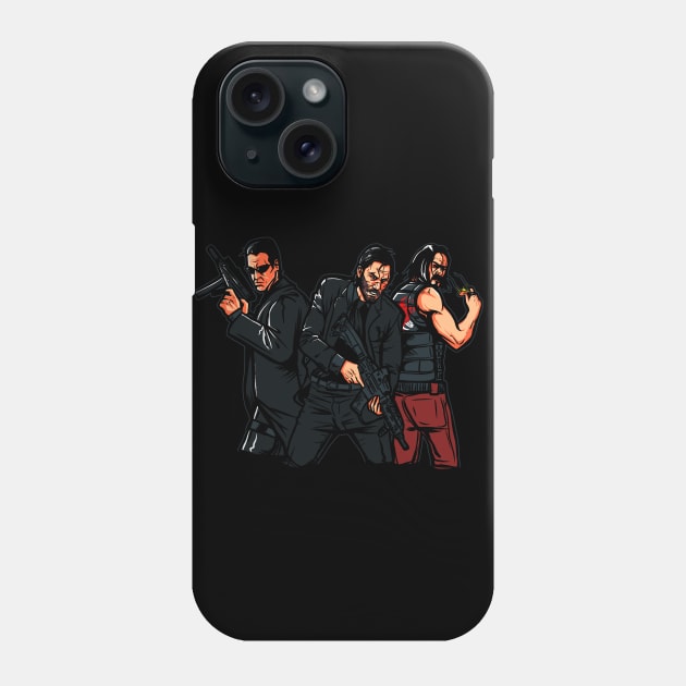 Breathtaking Heroes Phone Case by AndreusD