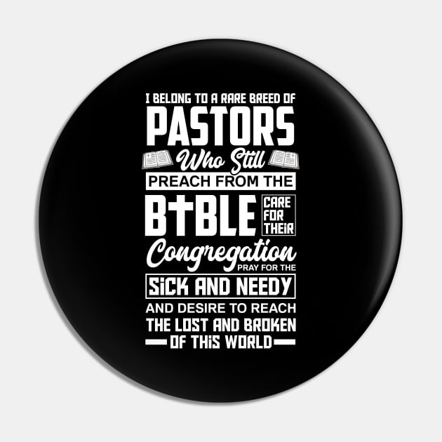 Minister Clergy Pastor Reverend Preacher Gifts Pin by ksshop