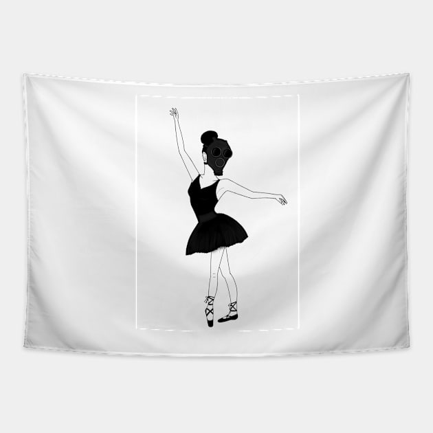 Palaye Royale - Dark Ballerina Tapestry by MariangelP