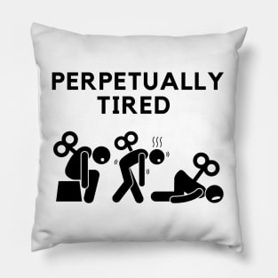 Perpetually Tired Pillow