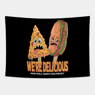 junk food enthusiast Tapestry