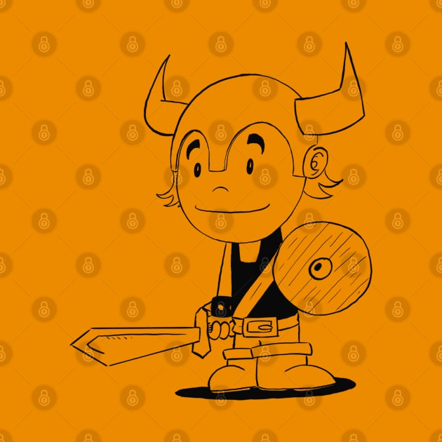 Viking kid by Fishonastick