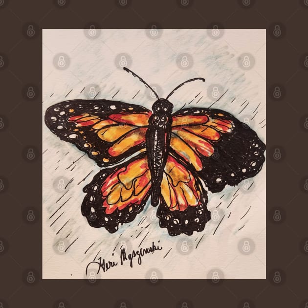 Monarch butterfly by TheArtQueenOfMichigan 