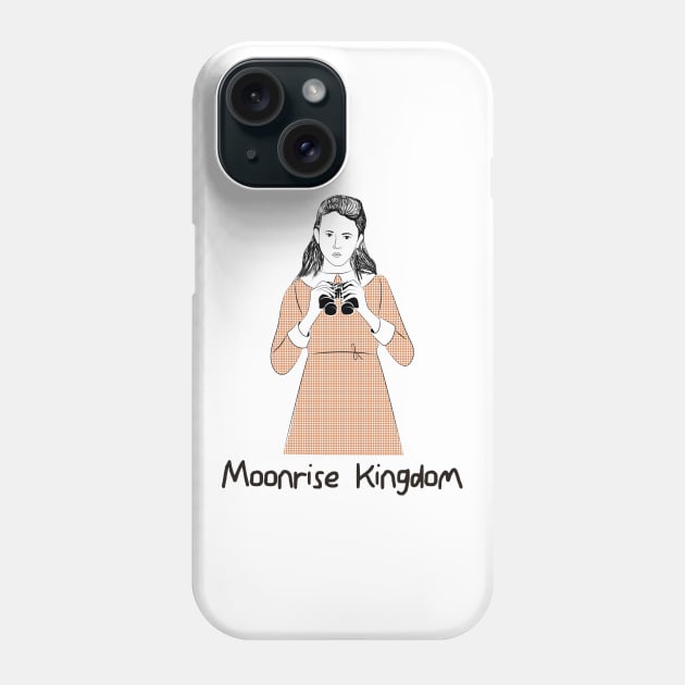 Moonrise Kingdom - Wes Anderson Phone Case by mujeresponja