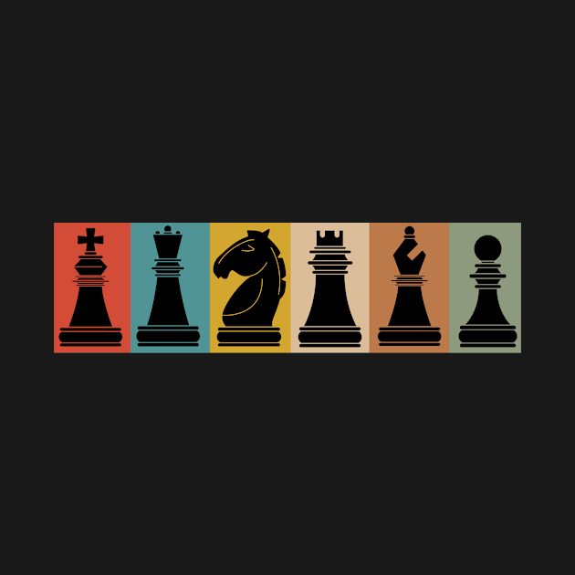 Chess set König Checkmate Runner by Jackys Design Room