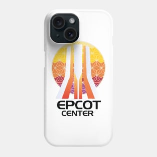 Epcot Center Fountain Phone Case