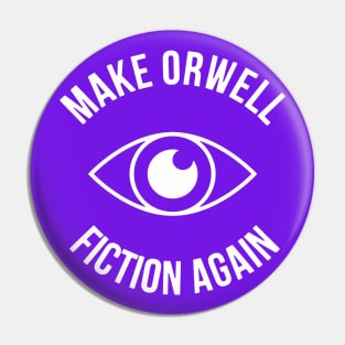 Aren Orwell Again Pin