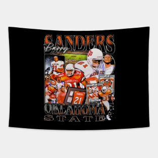 Barry Sanders College Vintage Bootleg Tapestry