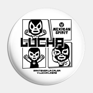 LUCHA#121mono Pin