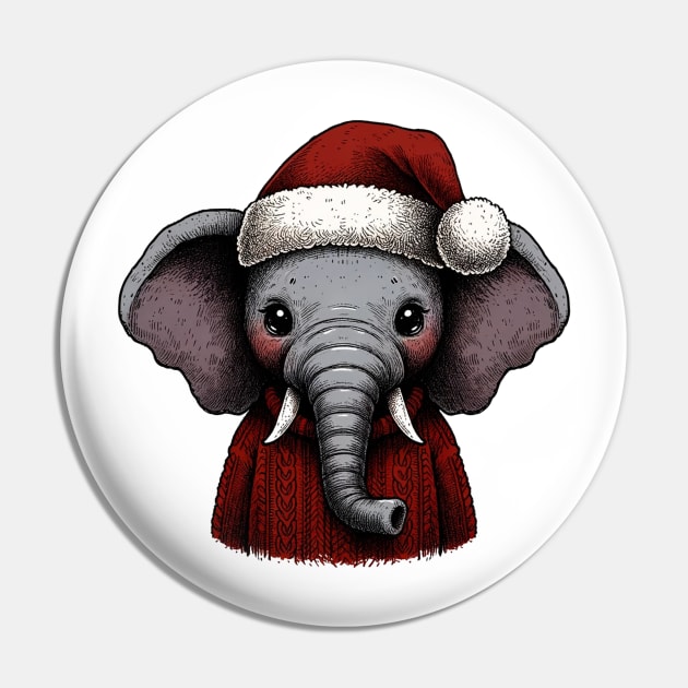 Bama Christmas Pin by tysonstreet