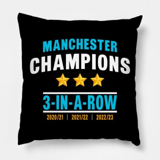 Manchester Champions 2022-2023 Pillow