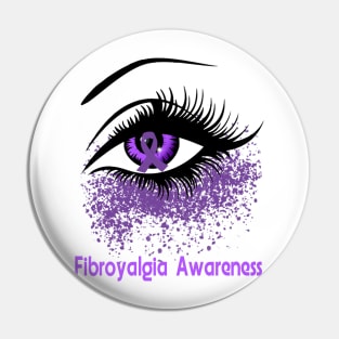 Fibromyalgia Awareness T-Shirt Perfect Eyes For Women Pin