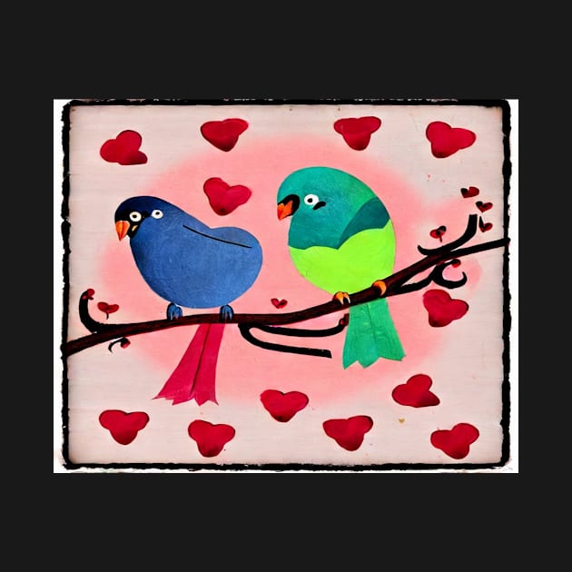 Love birds by Slimgoody's Tees