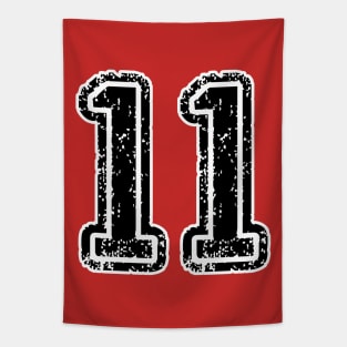 Lucky Number Eleven Tapestry