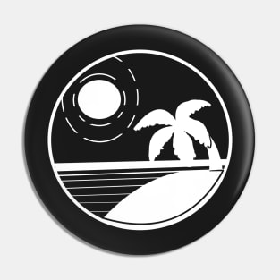 The beach Pin