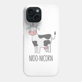 Moo-nicorn- Funny Cow Gift Phone Case