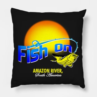 Fish On Amazon Pillow