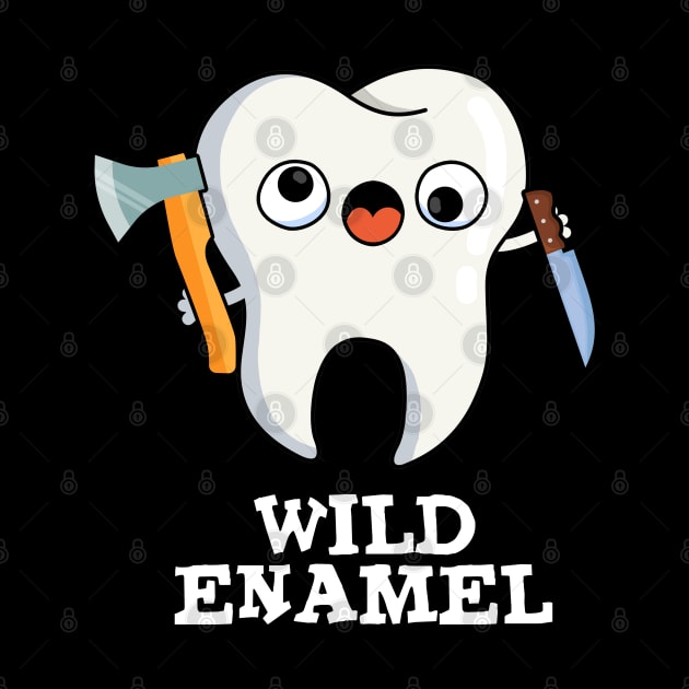 Wild Enamel Cute Wild Animal Tooth Pun by punnybone